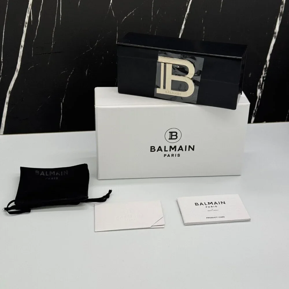 NEW BALMAIN MADAME BPX-134B WOMEN HAVANA BALMAIN EYEGLASSES